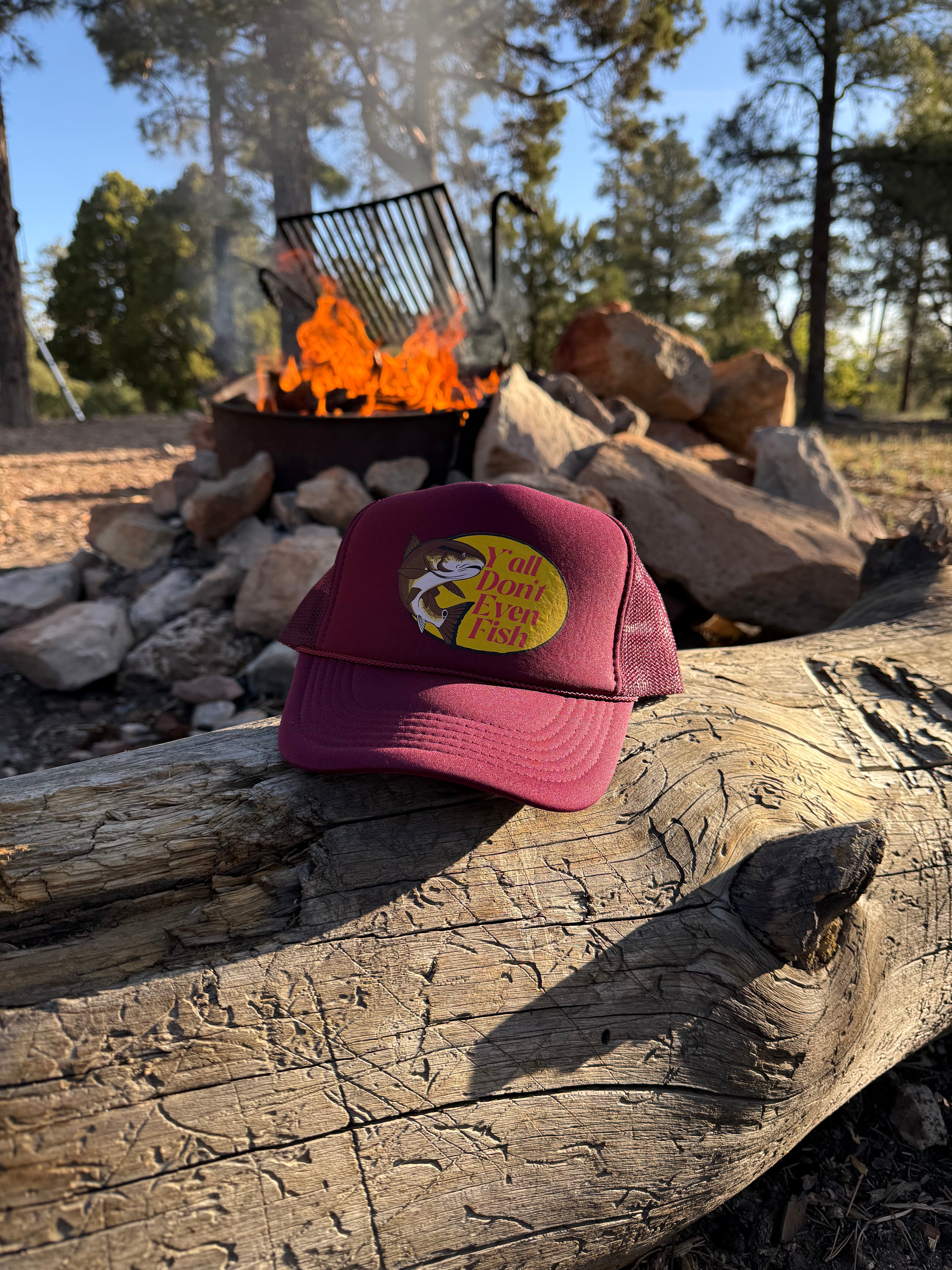 "Shots Fired" Redfish Trucker Hat