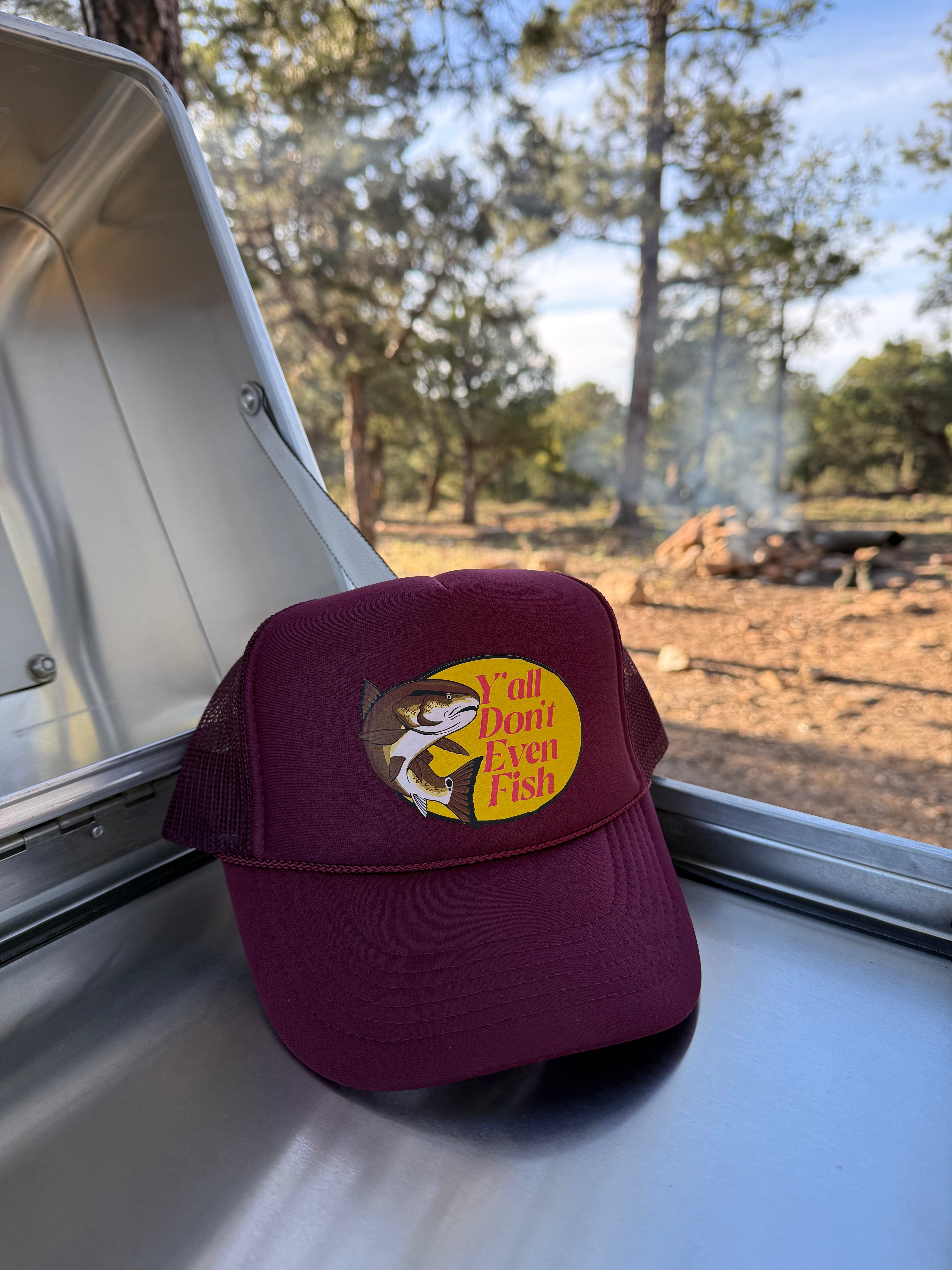 "Shots Fired" Redfish Trucker Hat